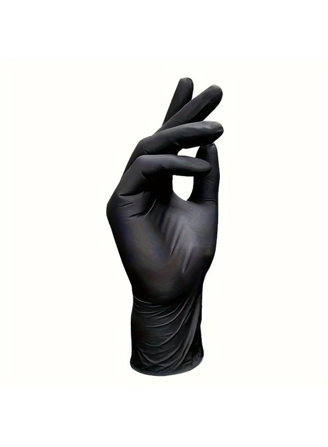 100pcs Disposable Nitrile Gloves XL Size for Household Cleaning Hair Dyeing and Beauty Salons - Image 3